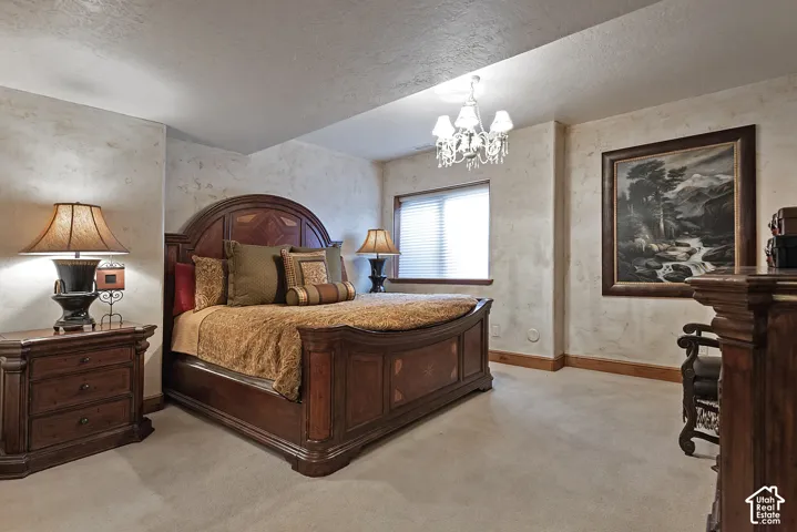Textured wall finishes with wood trim