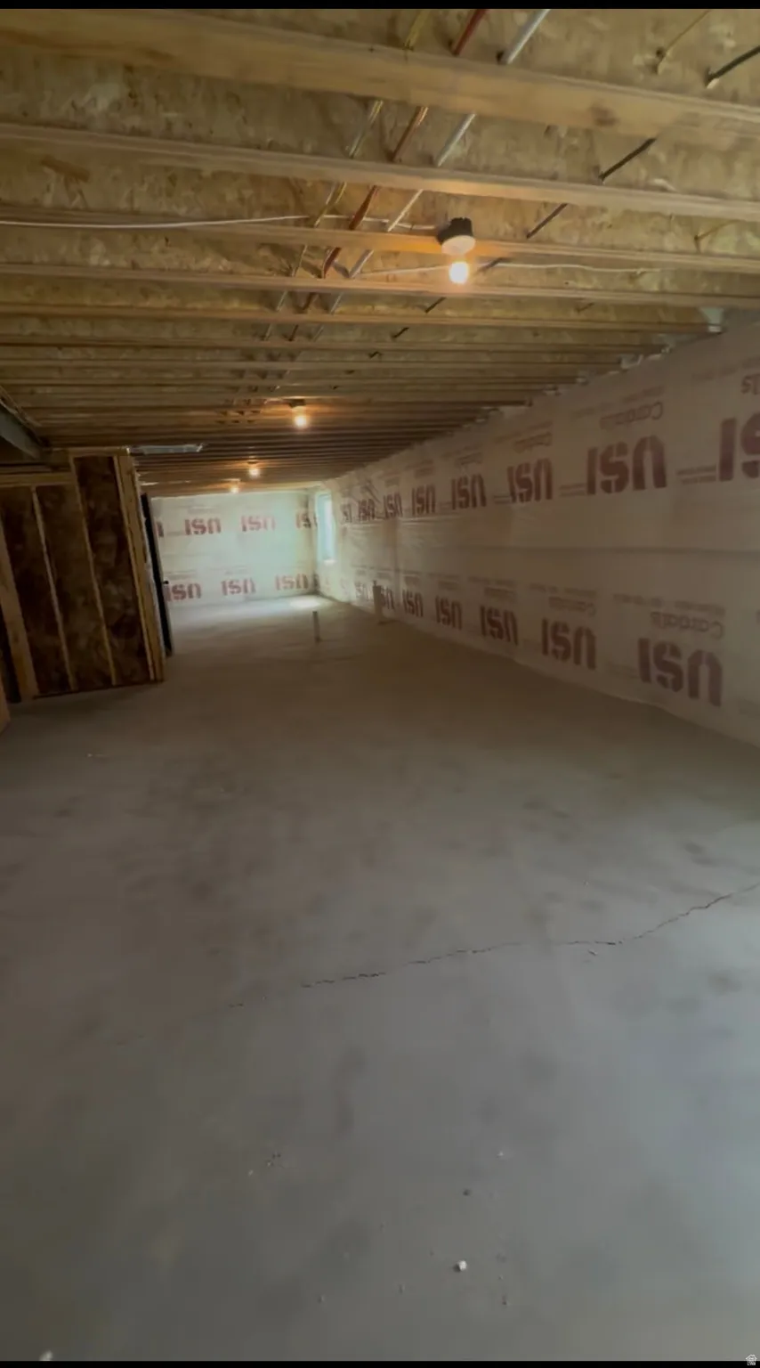 Unfinished basement