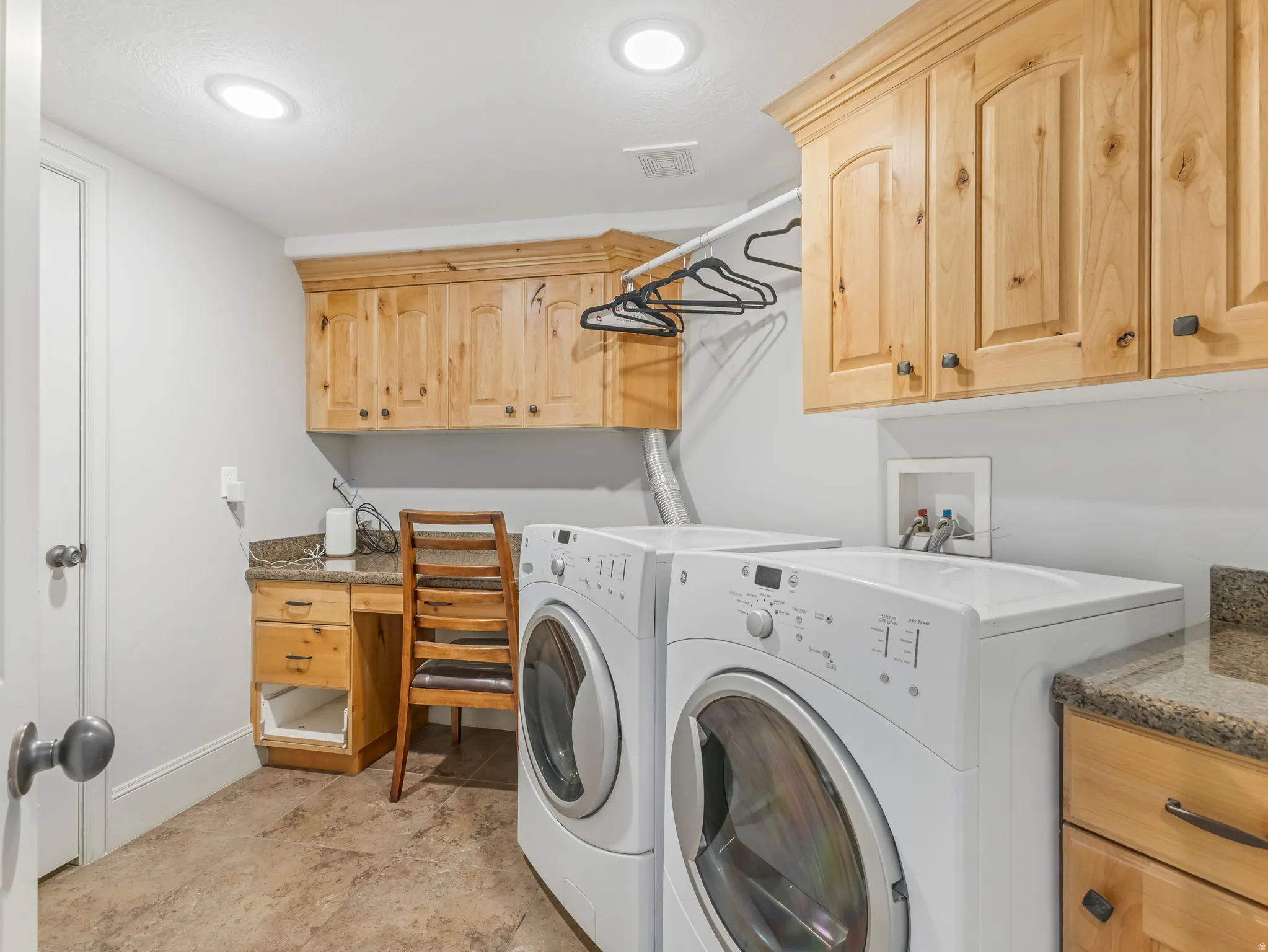 Full laundry room down