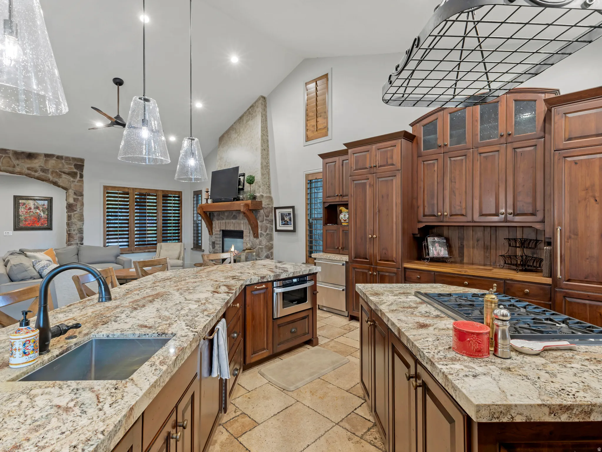 Two sinks with disposals, two dishwashers , New two drawer freezer.