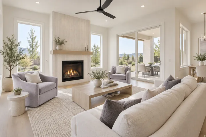 This is a digital rendering of the home. Buyer will have their choice of finishes.