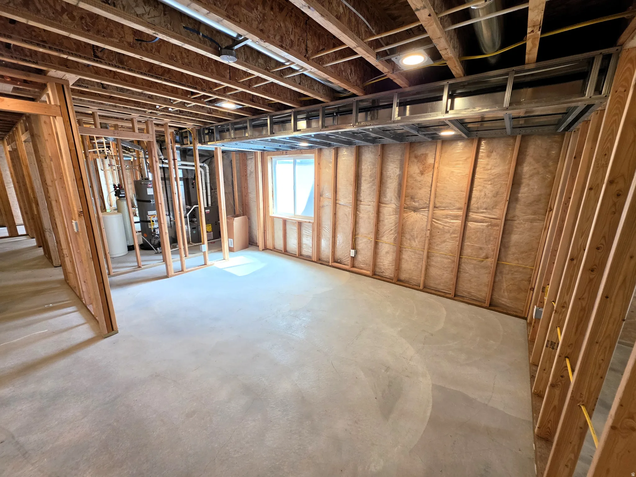 Unfinished future bedroom.
