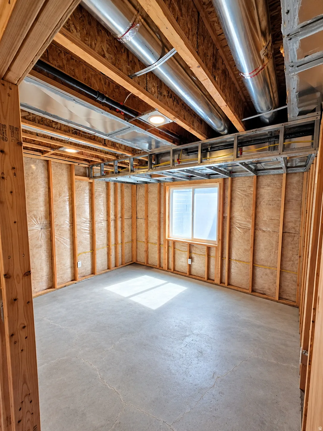 Unfinished future bedroom.