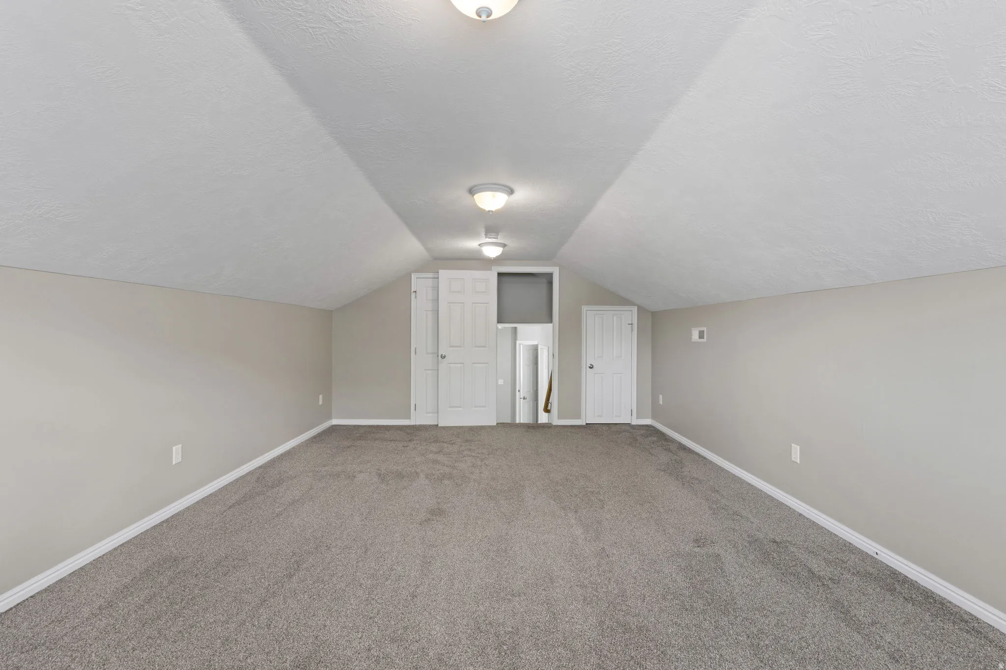 Bonus room above garage