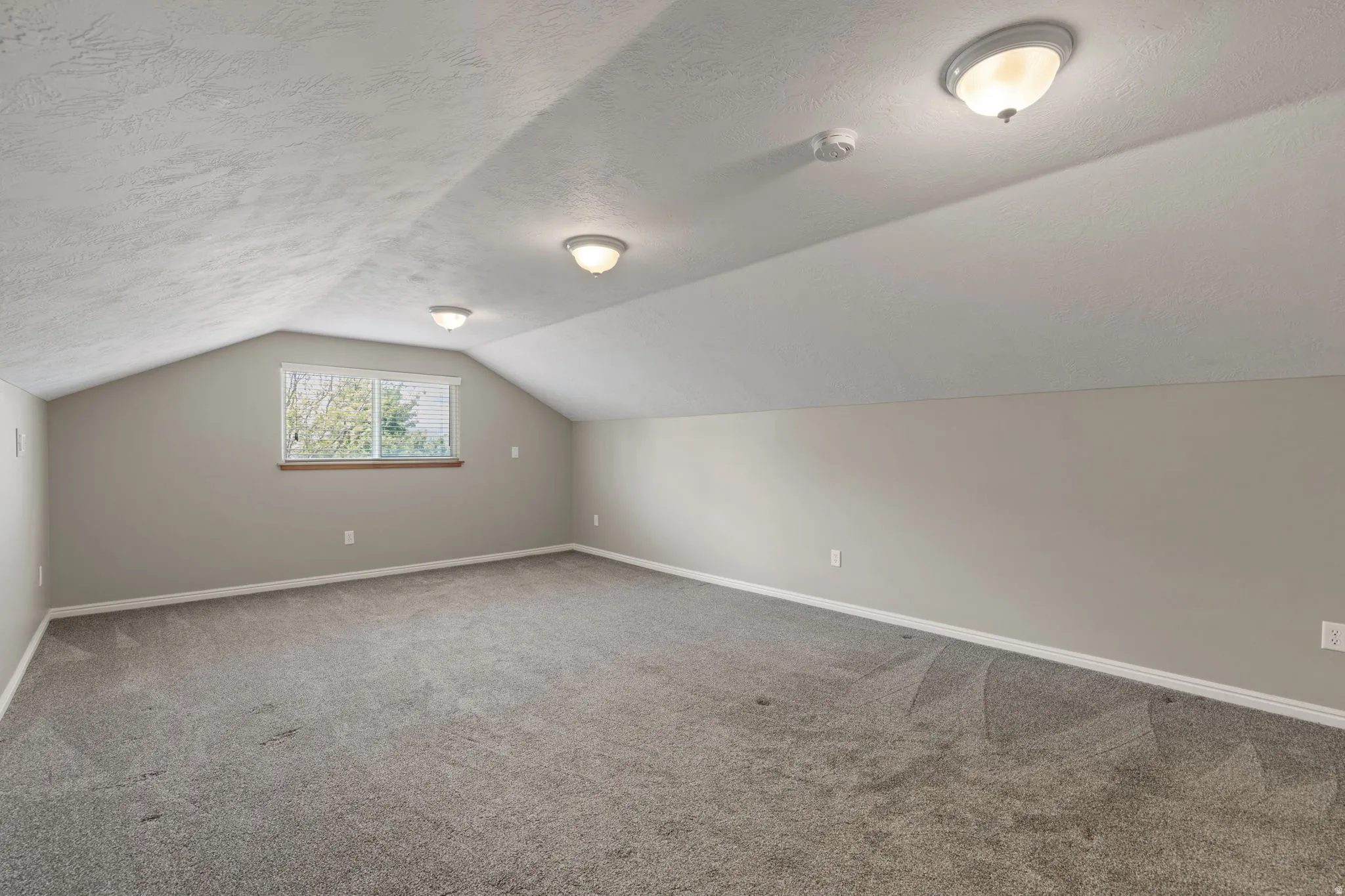 Bonus room above garage