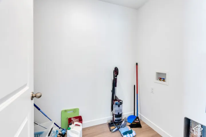 Large laundry room on main floor