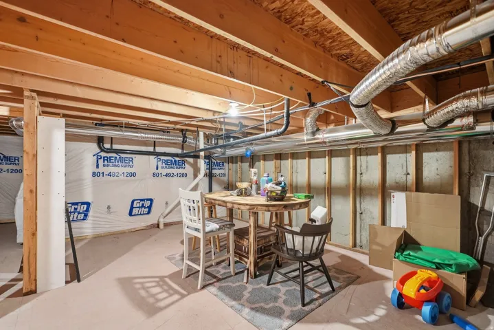opportunity to finish basement