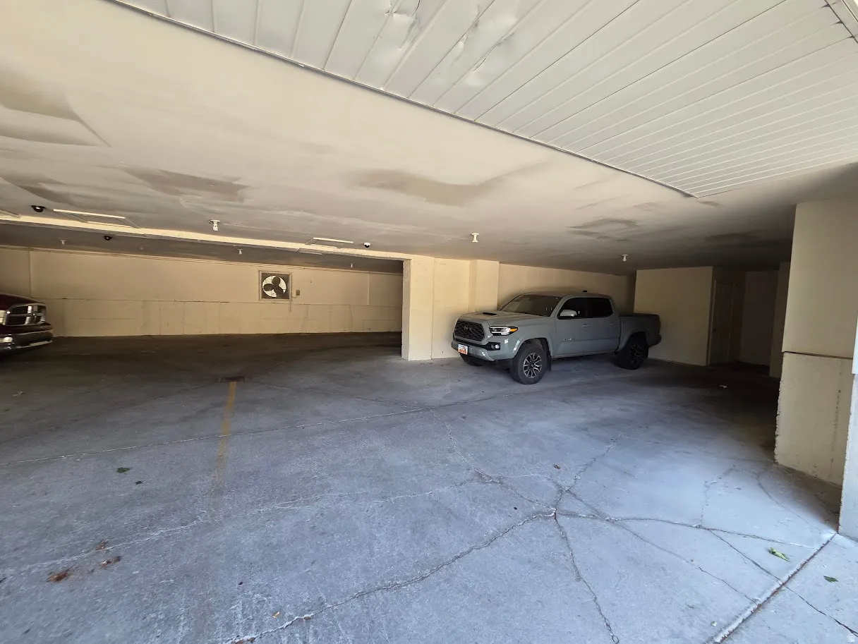 Parking in garage