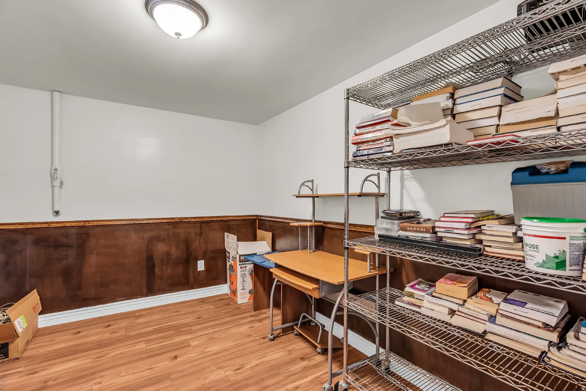 Wood-finish flooring
