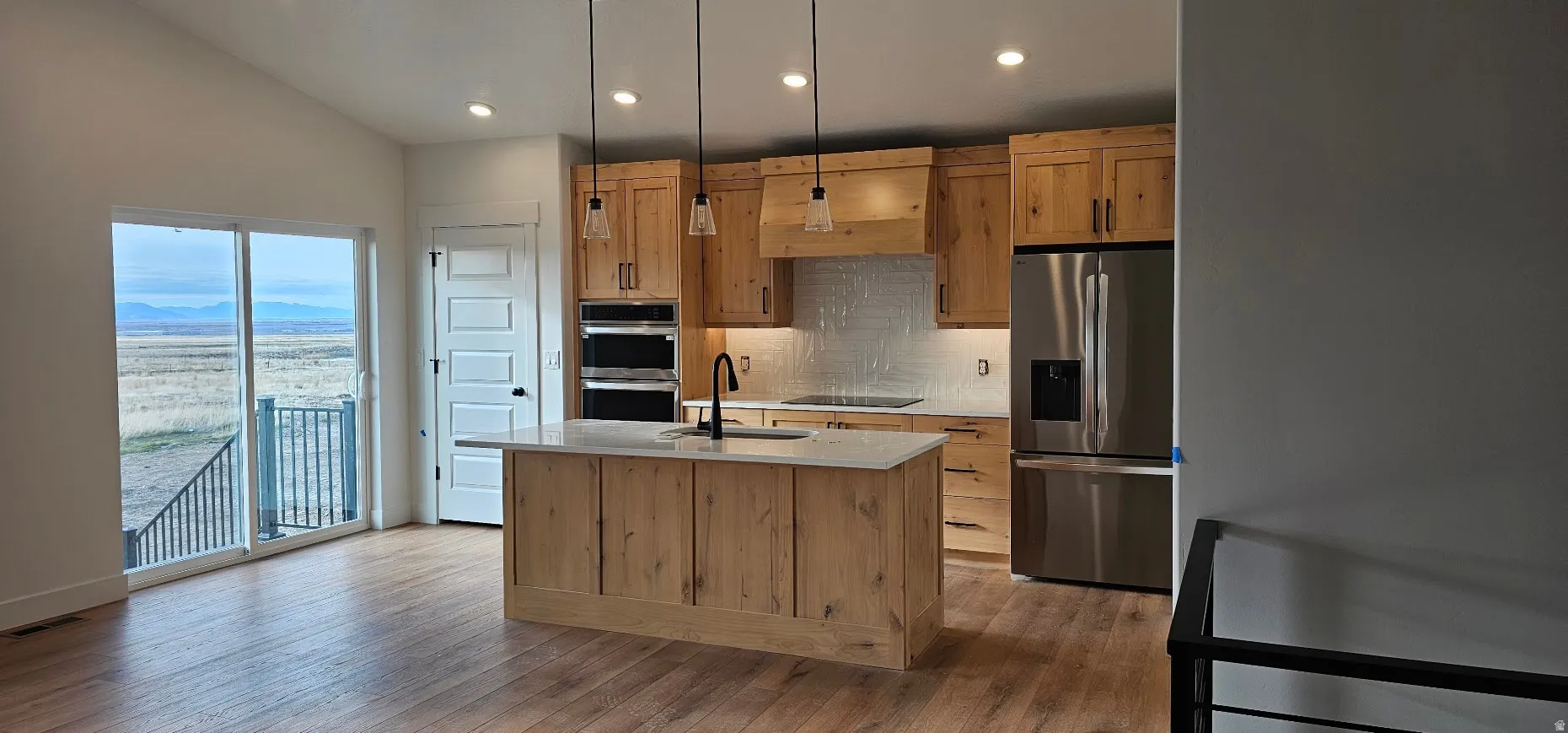 Kitchen of a 1386c Tiffani in a home previously built.