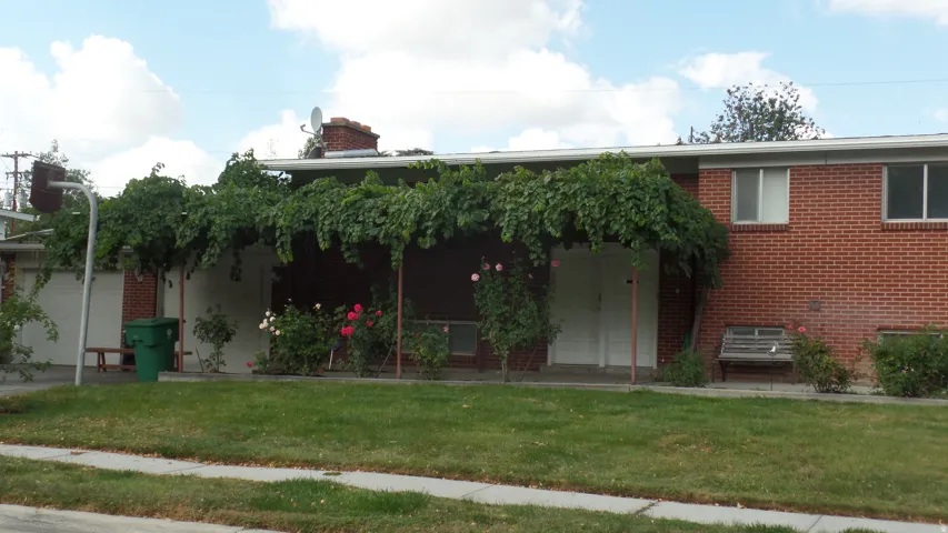 Front Yard with Private Patio
