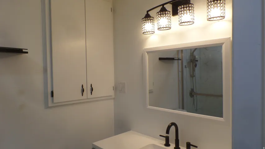 Bathroom with Large Walk-In Shower