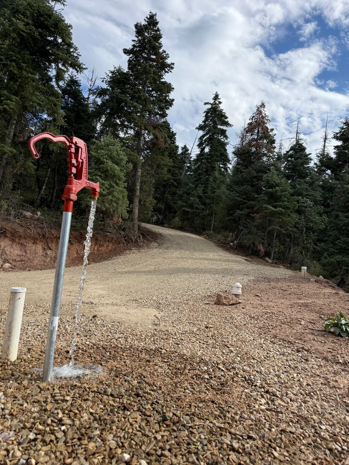 Water Stand Near Campsite