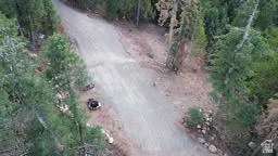 Aerial View of Campsite