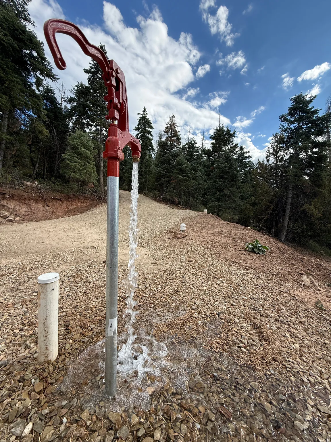 Water Stand Near Campsite