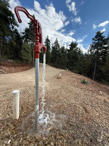 Water Stand Near Campsite