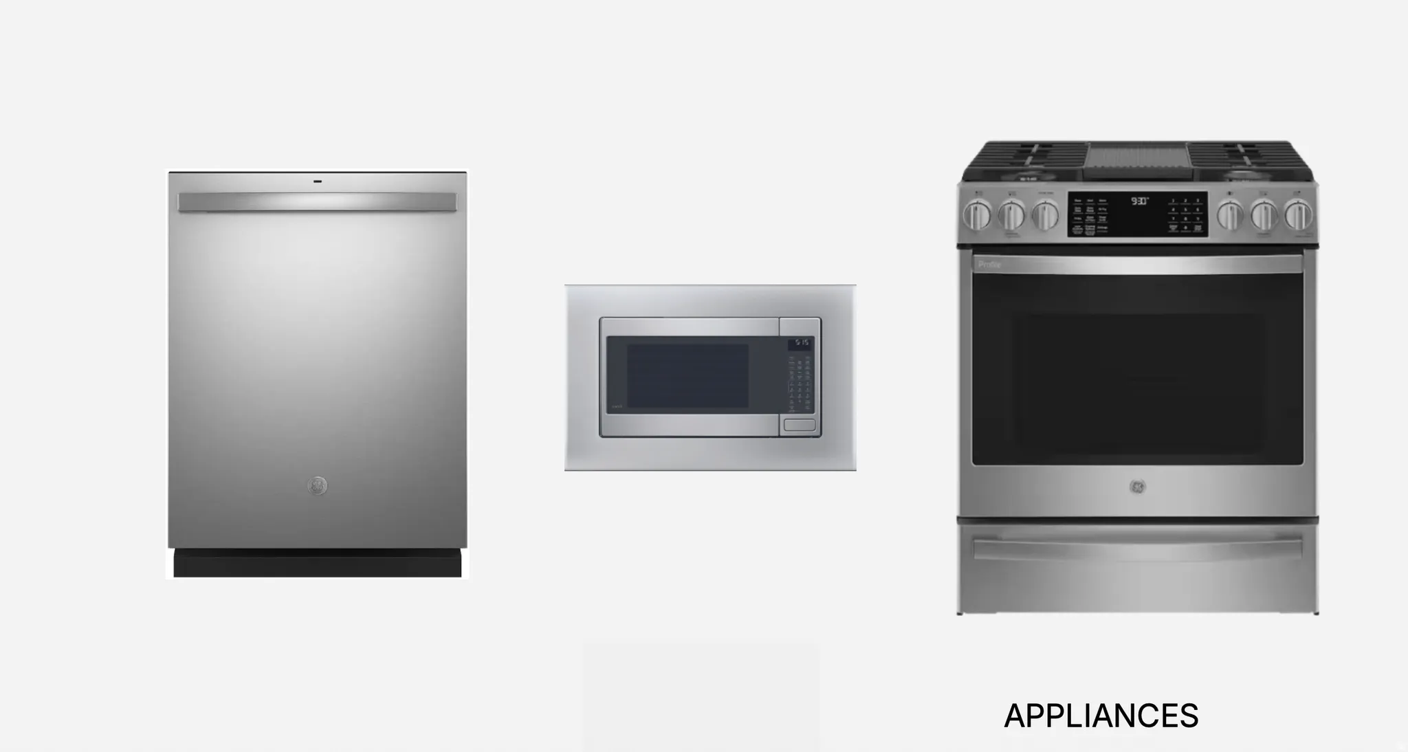 Appliance schedule showing  specific appliances included with the property