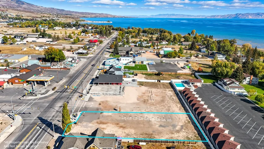 Expansive cleared lot with defined boundaries