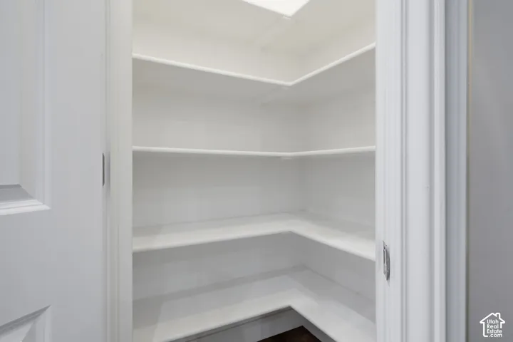 Large corner pantry