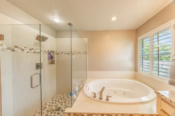 Another view of the primary suite's bathroom