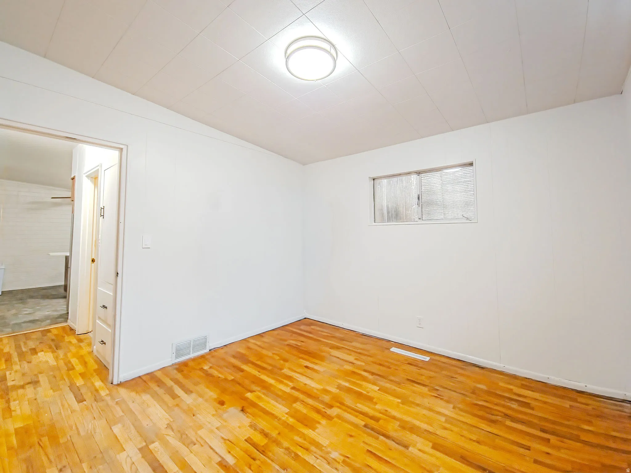 Hardwood flooring throughout