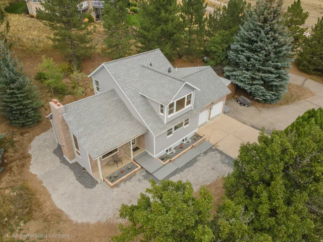 Light gray exterior siding with a gray shingle roof