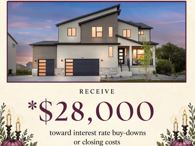 Ask Agent for details on the preferred lender incentive for rate buy-downs/closing costs