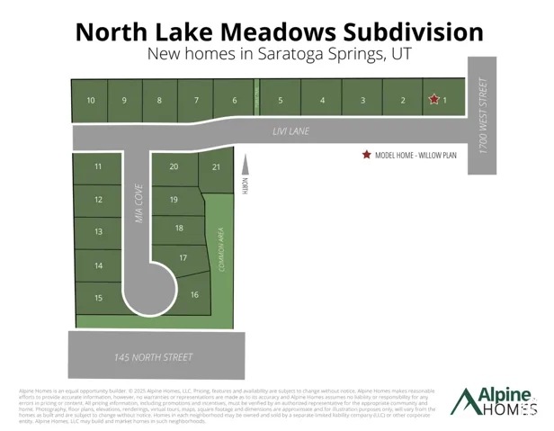 North Lake Meadows Community Map!