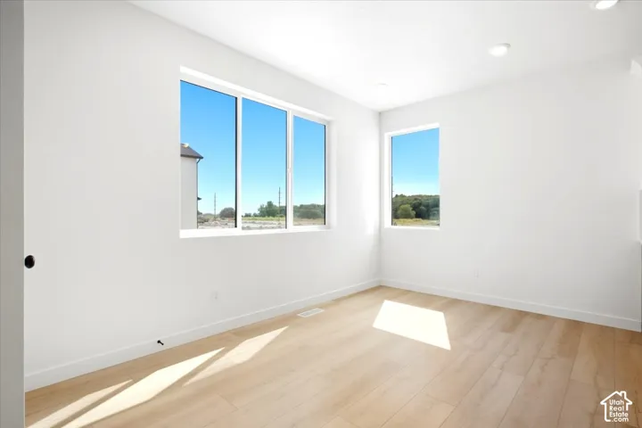Dining Nook will Fit a Large Table. Entrance to Covered Patio.