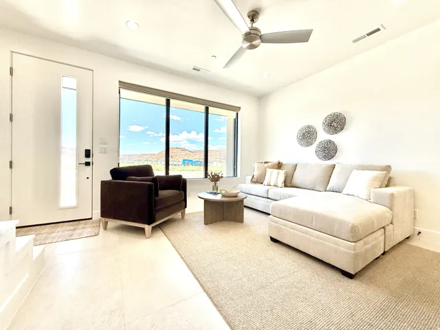 Expansive window with distant scenery