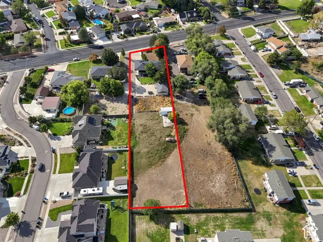 Expansive undeveloped land parcel