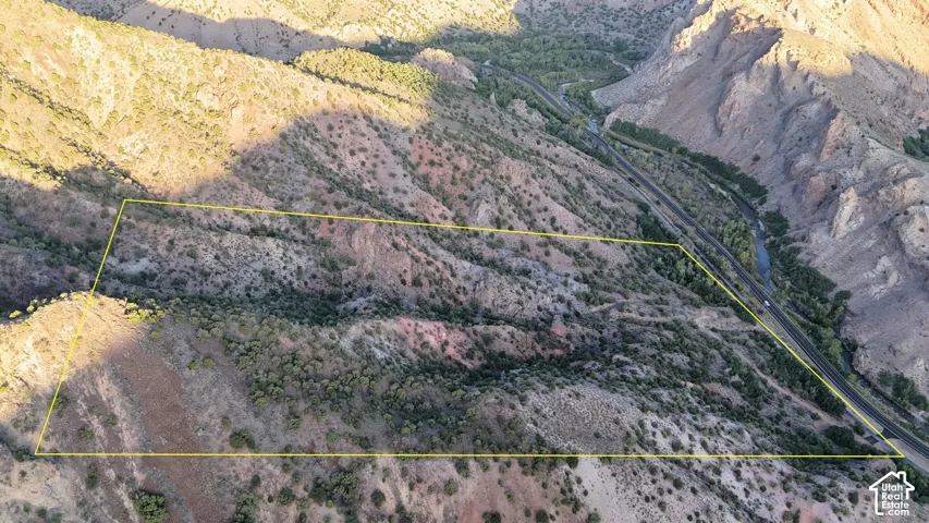 Mountainous terrain with natural vegetation
