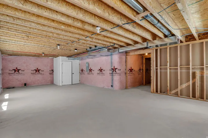 Unfinished basement