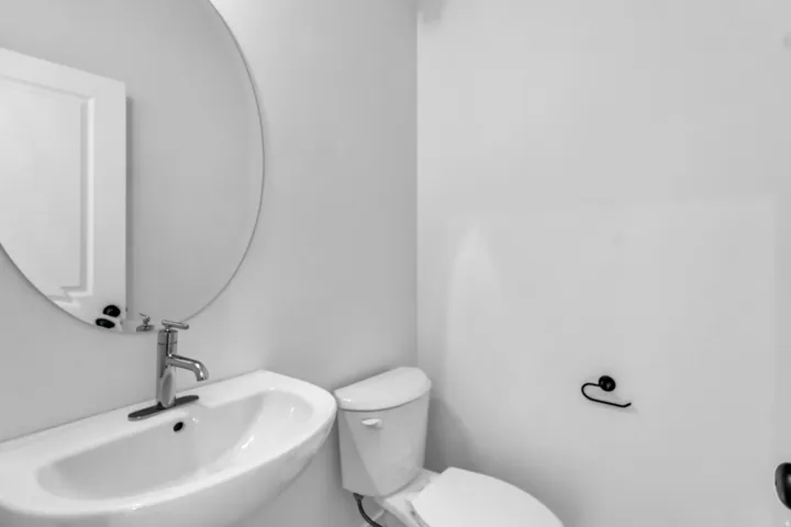 Powder bath on main level.