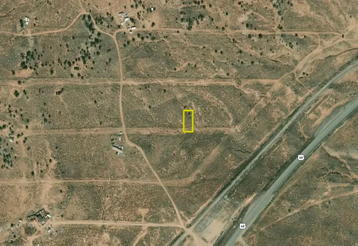 Aerial Map. Displaying the property's location and surrounding topography