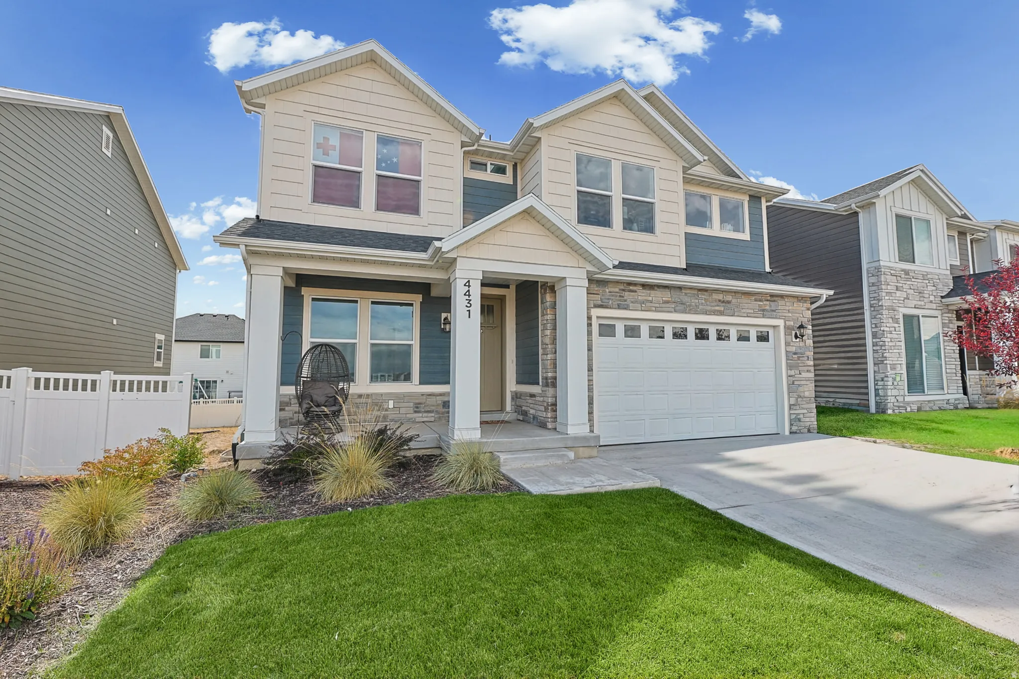 Front of home