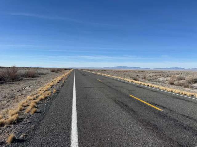 Road frontage along Hwy 50/6, west of Delta and Hinckley