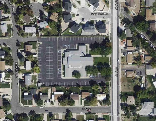 Satellite Imagery. Overhead perspective of the property and its surrounding environment