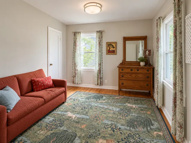 Large second bedroom on main floor