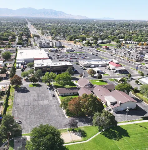 Property with neighboring retail
