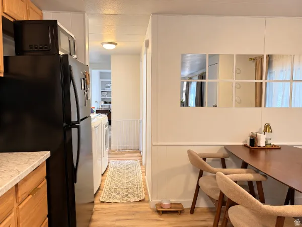 Wood-finish flooring