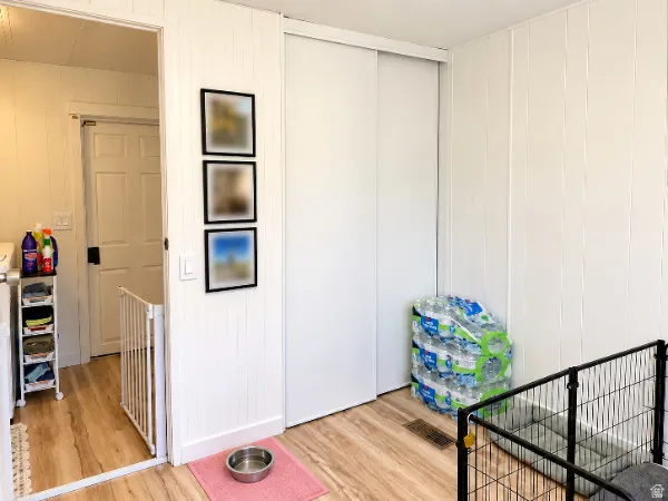 Wood-finish flooring