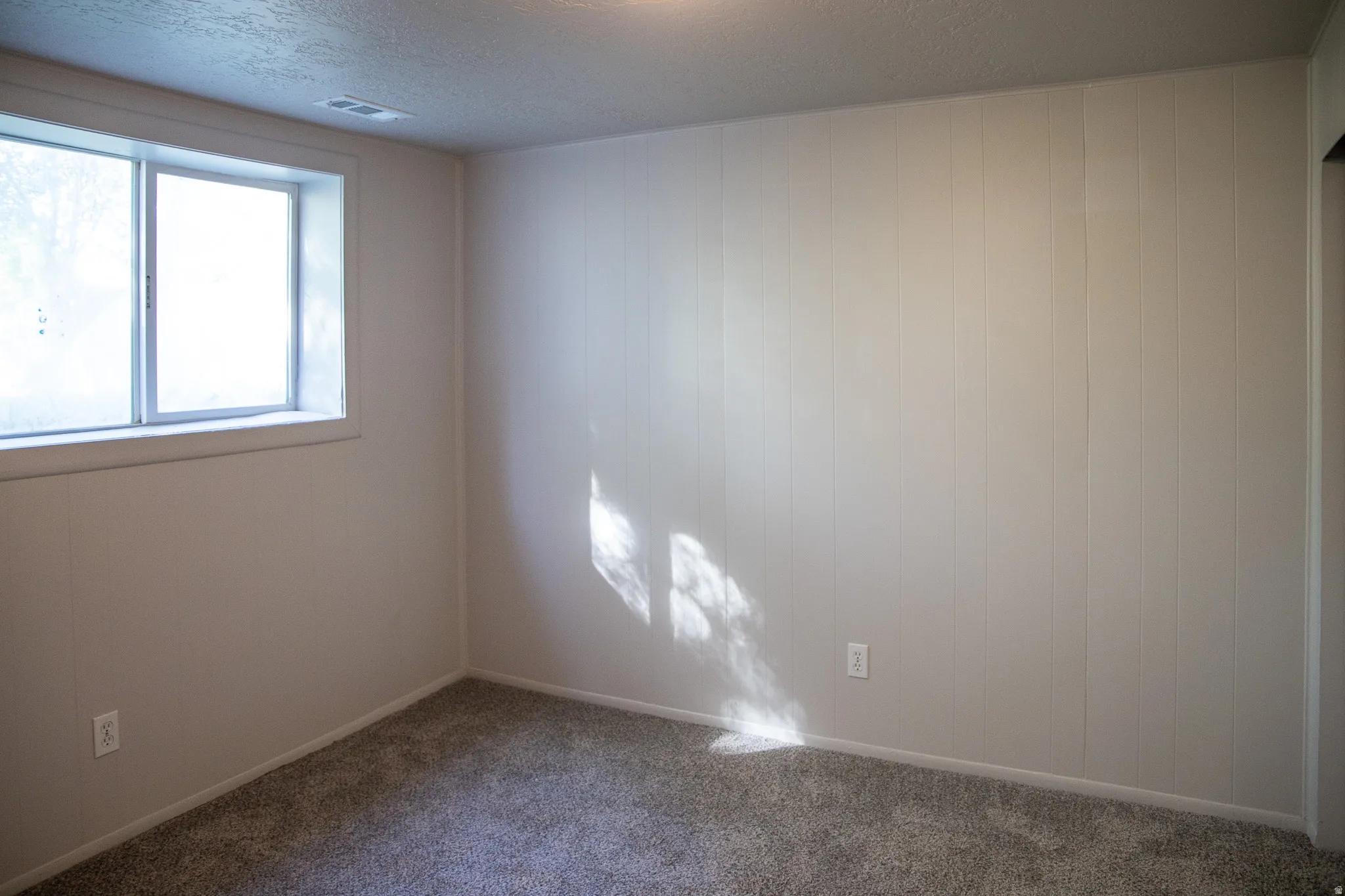 Soft gray carpet flooring