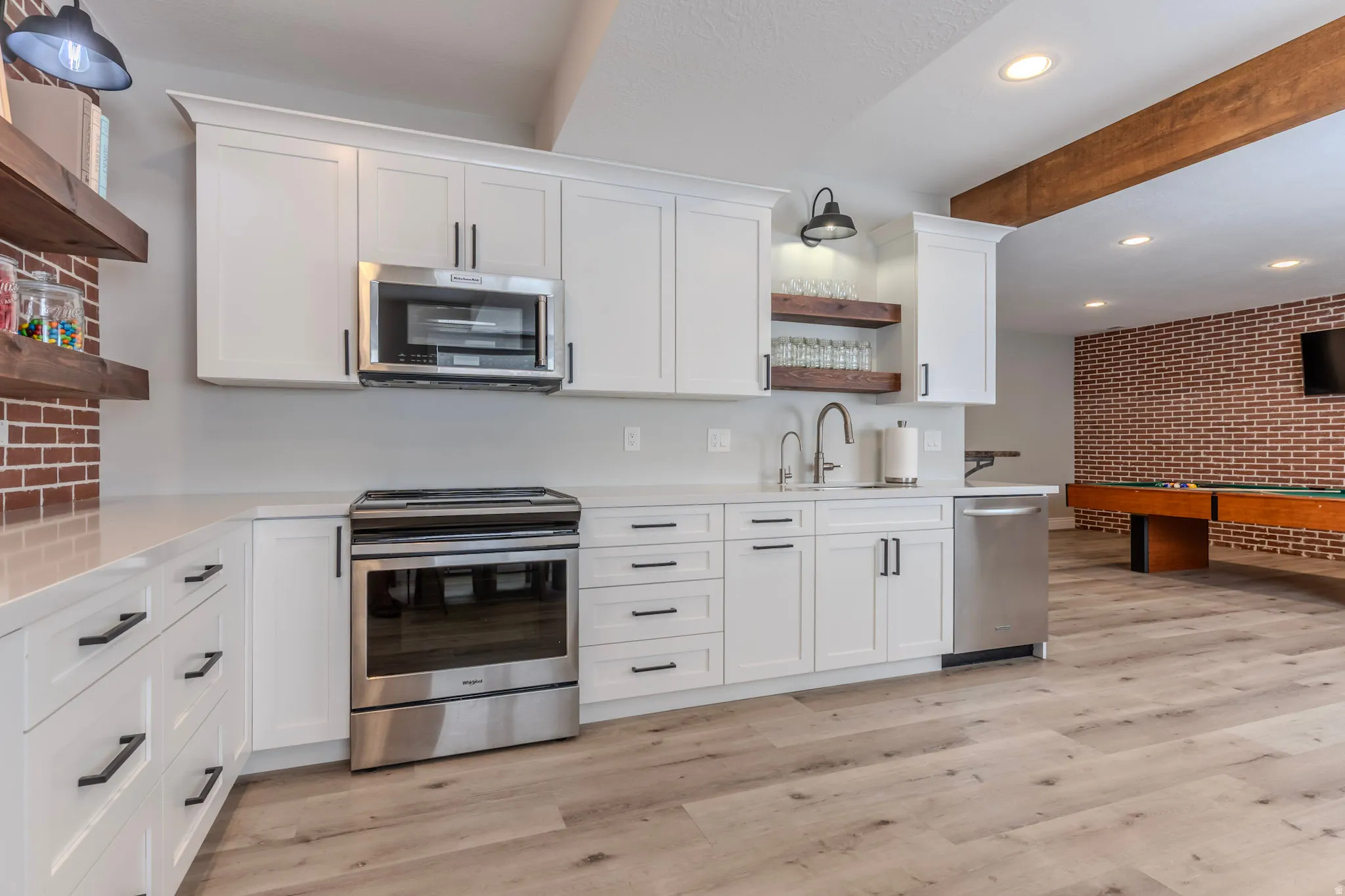 Brand NEW 2nd kitchen on lower level