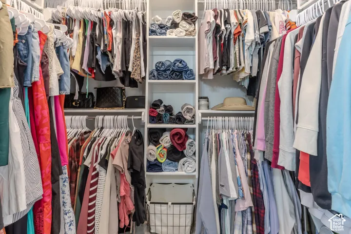 Primary closet