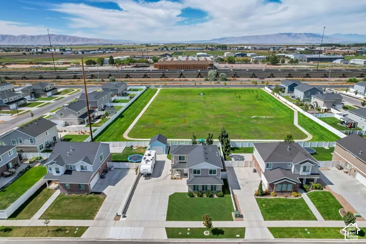 Arial View, green space