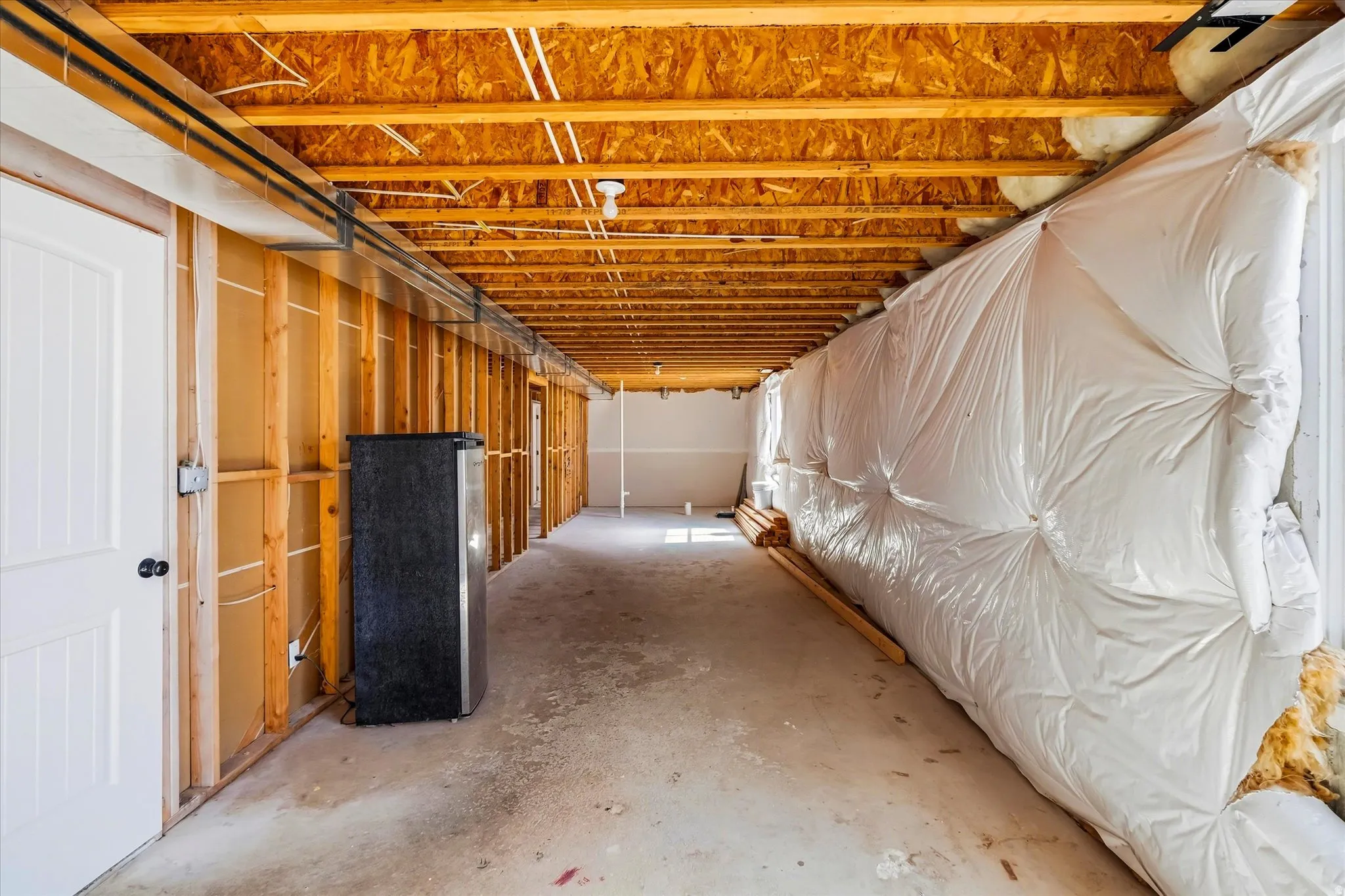 Unfinished basement