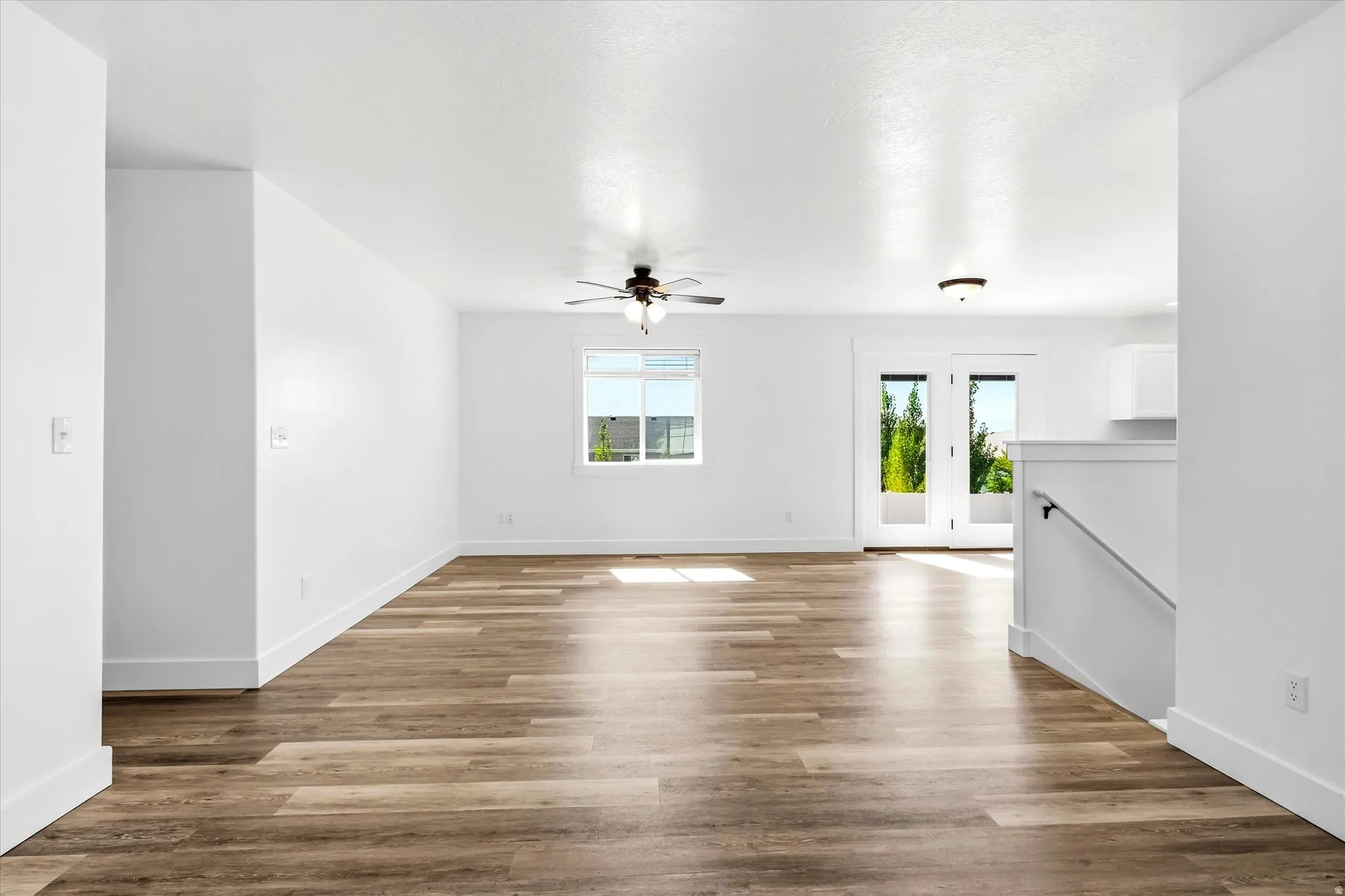 Open-concept living space