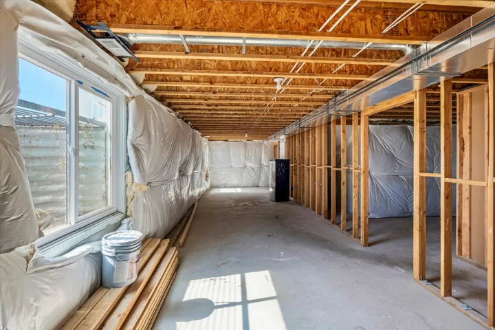 Unfinished basement