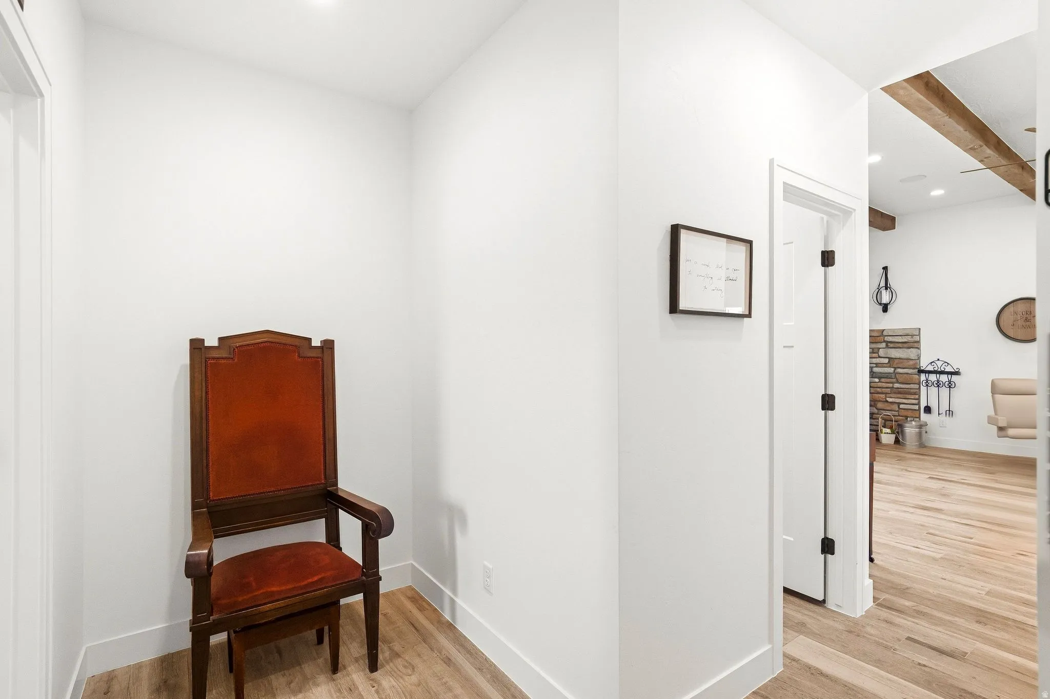 Wood-finish flooring